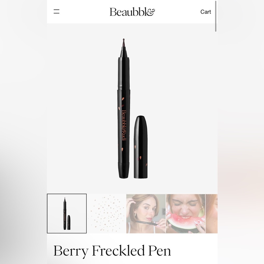ISO Beaubble Berry Freckled Pen by B&Rudi